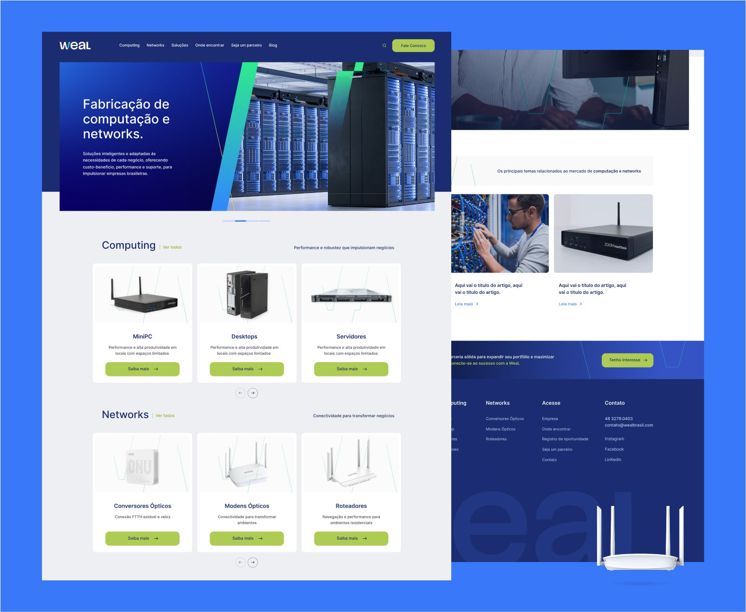 criação de sites